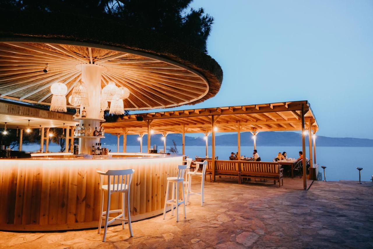 Pino Mar Luxury Bungalows แอร์เดค ภายนอก รูปภาพ